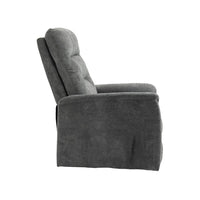 SILLÓN RELAX MANUAL PALANCA "HERMES" | GRIS CLARO - Muebles San Andres