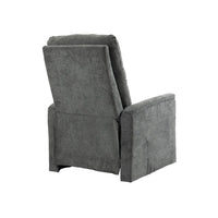 SILLÓN RELAX MANUAL PALANCA "HERMES" | GRIS CLARO - Muebles San Andres
