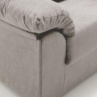 SOFÁ 2 PLAZAS "TESLA" | GRIS CLARO - Muebles San Andres