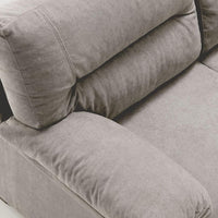 SOFÁ 2 PLAZAS "TESLA" | GRIS CLARO - Muebles San Andres