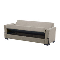 SOFÁ CAMA "MARIO" | MARRÓN - Muebles San Andres