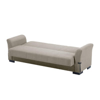 SOFÁ CAMA "MARIO" | MARRÓN - Muebles San Andres