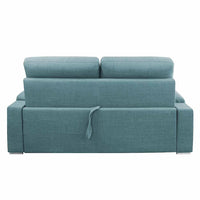 SOFÁ CAMA "PARANÁ" | AZUL CLARO - Muebles San Andres