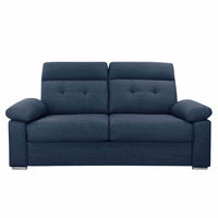 SOFÁ CAMA "PARANÁ" | AZUL OSCURO - Muebles San Andres