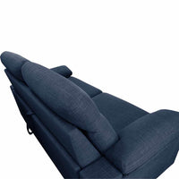SOFÁ CAMA "PARANÁ" | AZUL OSCURO - Muebles San Andres