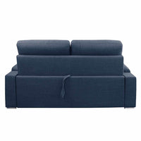 SOFÁ CAMA "PARANÁ" | AZUL OSCURO - Muebles San Andres