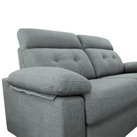 SOFÁ CAMA "PARANÁ" | GRIS CLARO - Muebles San Andres