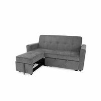 SOFÁ CAMA 2 PLAZAS "VALENTINA" | GRIS - Muebles San Andres