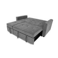 SOFÁ CAMA 2 PLAZAS "VALENTINA" | GRIS - Muebles San Andres