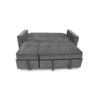SOFÁ CAMA 2 PLAZAS "VALENTINA" | GRIS - Muebles San Andres