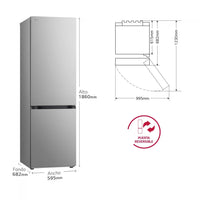 FRIGORÍFICO LG GBV3100DPY | 234L / 110L