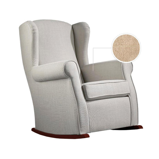 BUTACA BALANCÍN "ROMERO" | BEIGE - Muebles San Andres