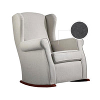 BUTACA BALANCÍN "ROMERO" | GRIS OSCURO - Muebles San Andres