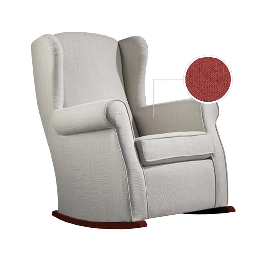 BUTACA BALANCÍN "ROMERO" | ROJO - Muebles San Andres