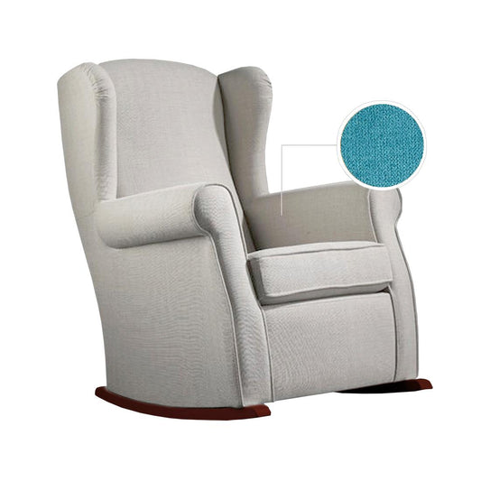 BUTACA BALANCÍN "ROMERO" | TURQUESA - Muebles San Andres