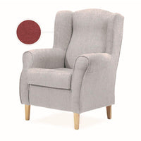 BUTACA OREJERO FIJA | ROJO - Muebles San Andres