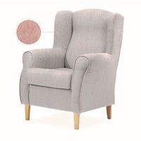 BUTACA OREJERO FIJA | ROSA - Muebles San Andres