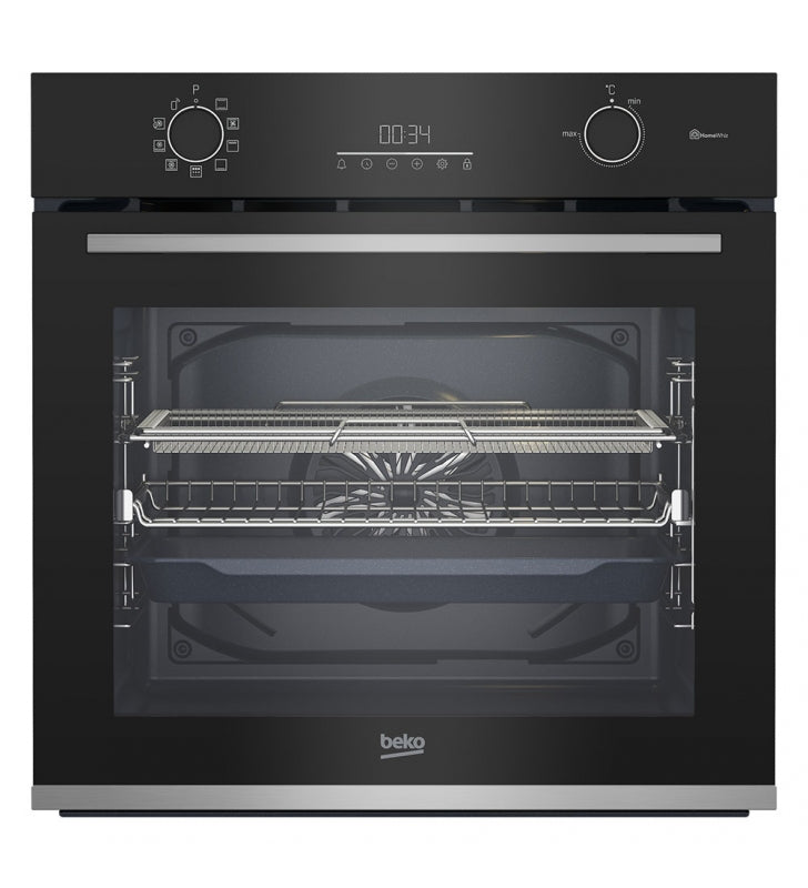 horno-beko-negro-rail-telescopico-cocina-conectada-gran-canaria