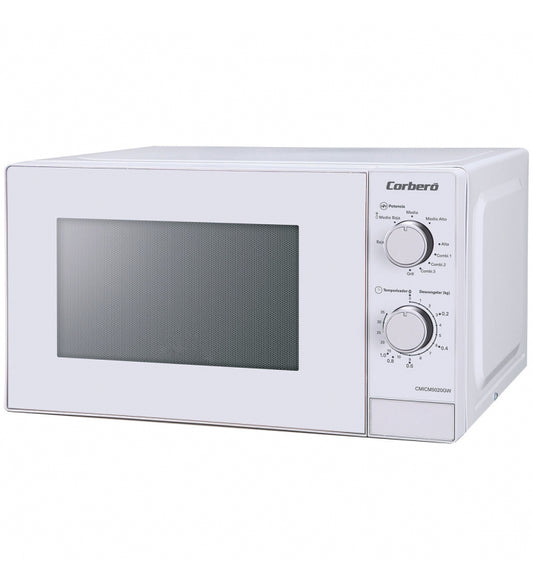 microondas-corbero-blanco-economico-cocina-gran-canaria