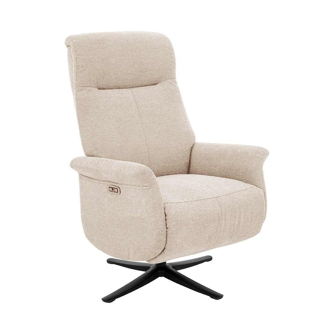 SILLÓN RELAX ELÉCTRICO "ARNO" 2 MOTORES | BEIGE - Muebles San Andres