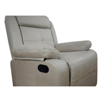 SILLÓN RELAX PALANCA "MEMPHIS" | PLATA - Muebles San Andres