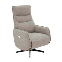 SILLÓN RELAX ELÉCTRICO "BAIKAL" 2 MOTORES | MARRÓN - Muebles San Andres