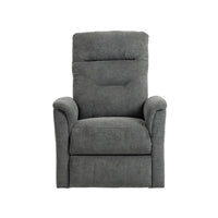 SILLÓN RELAX MANUAL PALANCA "HERMES" | GRIS CLARO - Muebles San Andres