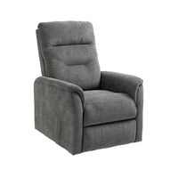 SILLÓN RELAX MANUAL PALANCA "HERMES" | GRIS CLARO - Muebles San Andres
