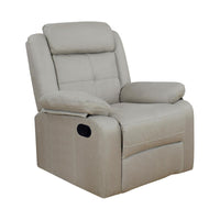 SILLÓN RELAX PALANCA "MEMPHIS" | PLATA - Muebles San Andres