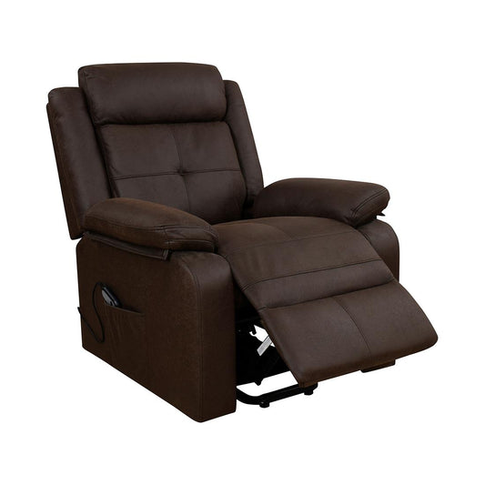 SILLÓN POWER LIFT "MEMPHIS" | CHOCO - Muebles San Andres
