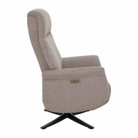 SILLÓN RELAX ELÉCTRICO "ARNO" 2 MOTORES | PIEDRA - Muebles San Andres