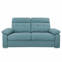SOFÁ CAMA "PARANÁ" | AZUL CLARO - Muebles San Andres
