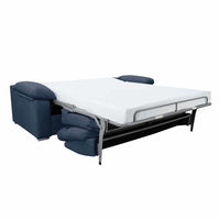 SOFÁ CAMA "PARANÁ" | AZUL OSCURO - Muebles San Andres