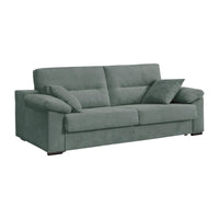 SOFÁ CAMA 3 PLAZAS "ATLAS" | TURQUESA - Muebles San Andres
