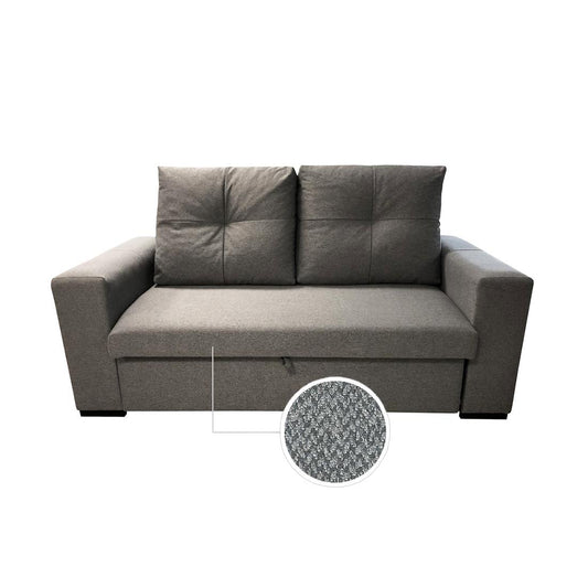 SOFÁ CAMA "AZORES" | GRIS CLARO - Muebles San Andres