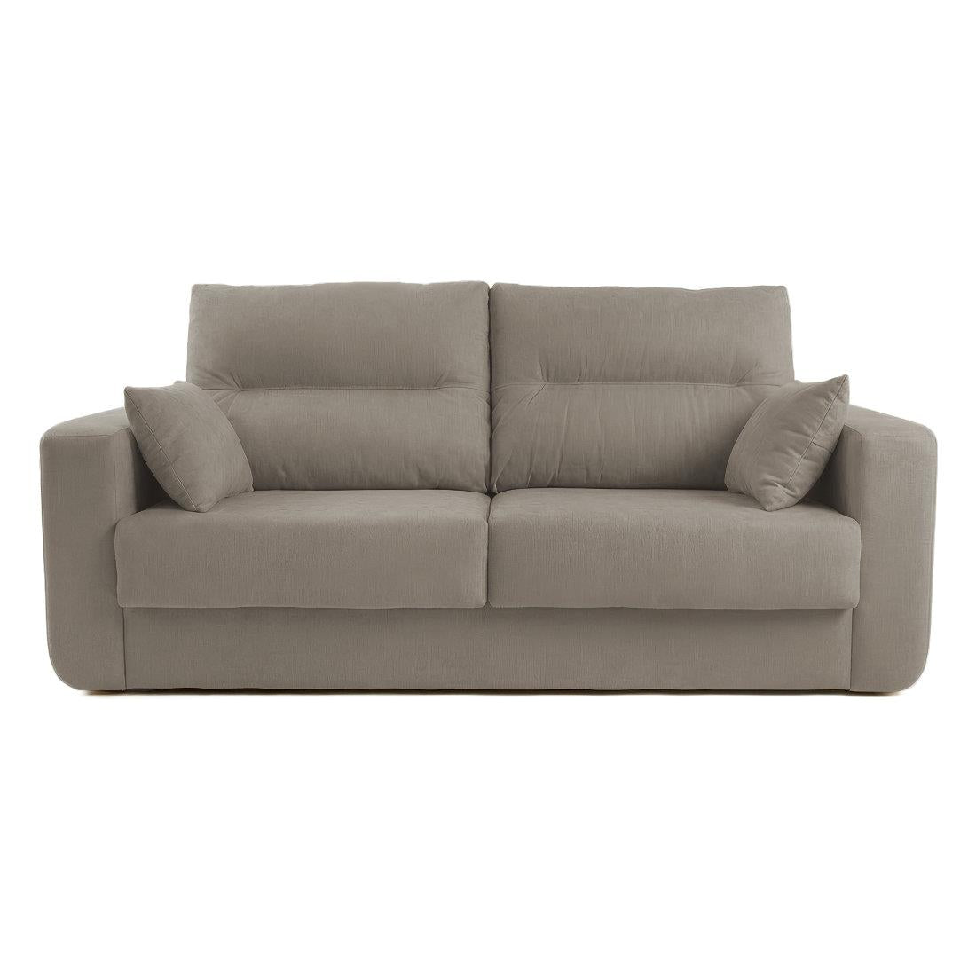 SOFÁ CAMA "BERGANTÍN" | GRIS CLARO - Muebles San Andres