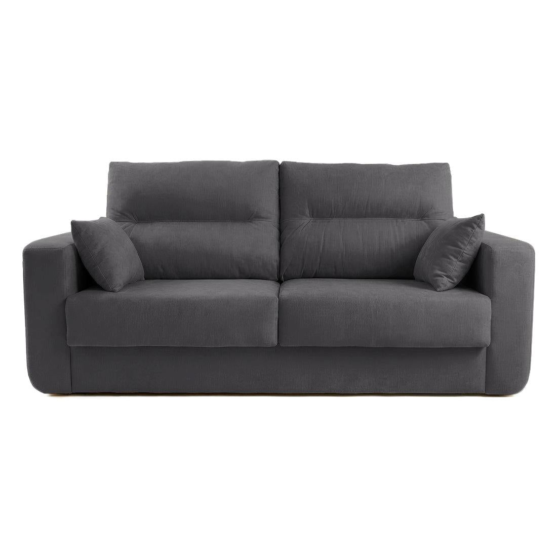 SOFÁ CAMA "BERGANTÍN" | GRIS OSCURO - Muebles San Andres