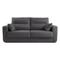 SOFÁ CAMA "BERGANTÍN" | GRIS OSCURO - Muebles San Andres