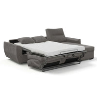 SOFÁ CAMA CHAISE LONGUE "BERGANTÍN" | GRIS OSCURO | REVERSIBLE
