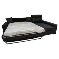 SOFÁ CAMA CHAISE LONGUE "FRAGATA" | TURQUESA | DERECHO - Muebles San Andres