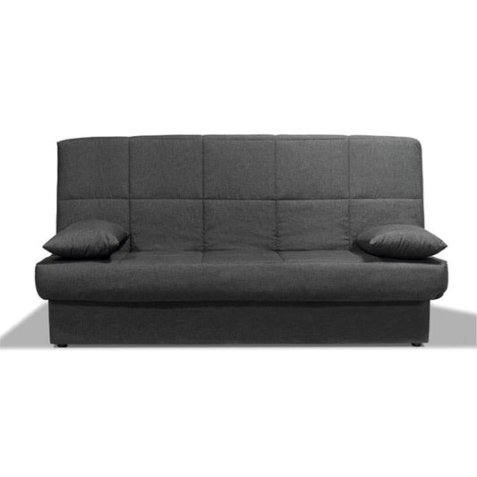 SOFÁ CAMA "GALA" LIBRO | GRIS - Muebles San Andres