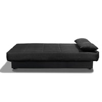 SOFÁ CAMA "GALA" LIBRO | NEGRO - Muebles San Andres