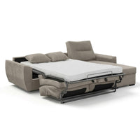 SOFÁ CAMA CHAISE LONGUE "BERGANTÍN" | GRIS CLARO | REVERSIBLE