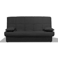 SOFÁ CAMA "GALA" LIBRO | NEGRO - Muebles San Andres