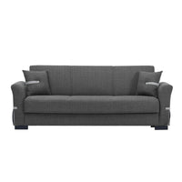 SOFÁ CAMA "MARIO" | GRIS - Muebles San Andres