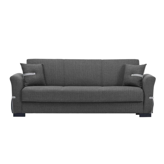 SOFÁ CAMA "MARIO" | GRIS - Muebles San Andres