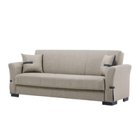 SOFÁ CAMA "MARIO" | MARRÓN - Muebles San Andres