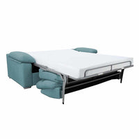 SOFÁ CAMA "PARANÁ" | AZUL CLARO - Muebles San Andres