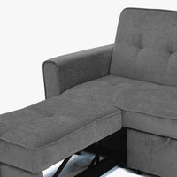 SOFÁ CAMA 2 PLAZAS "VALENTINA" | GRIS - Muebles San Andres