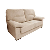 SOFÁ 3 PLAZAS "TESLA" | BEIGE CLARO - Muebles San Andres